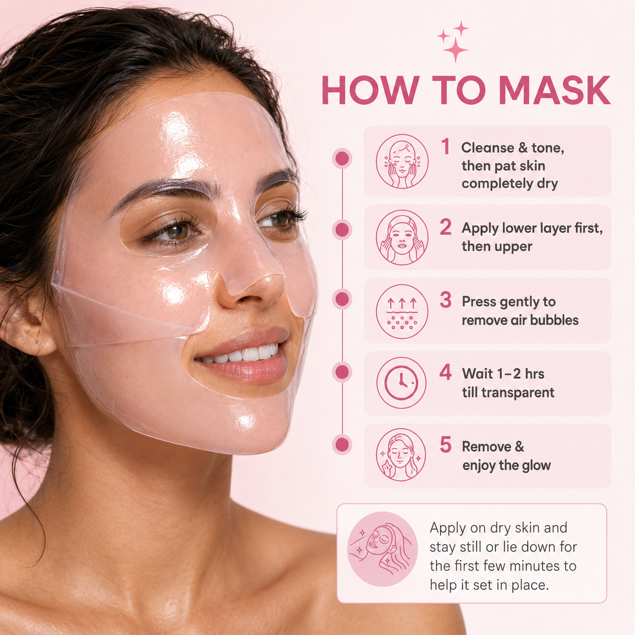 Salmon PDRN Firming Hydrogel Mask (4ea)