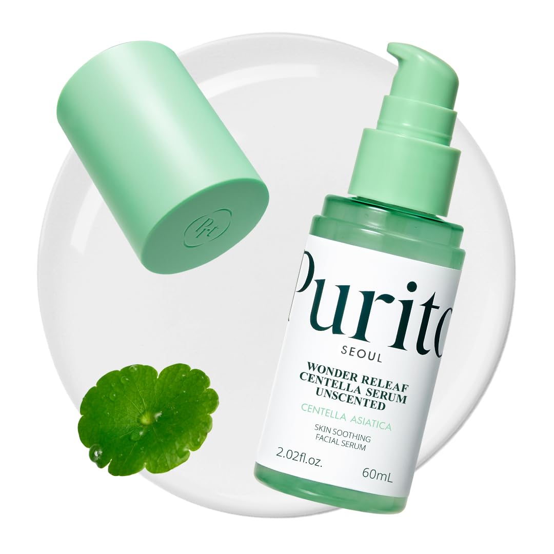 PURITO Centella Unscented Serum for Sensitive Skin, 2 fl.oz / 60ml