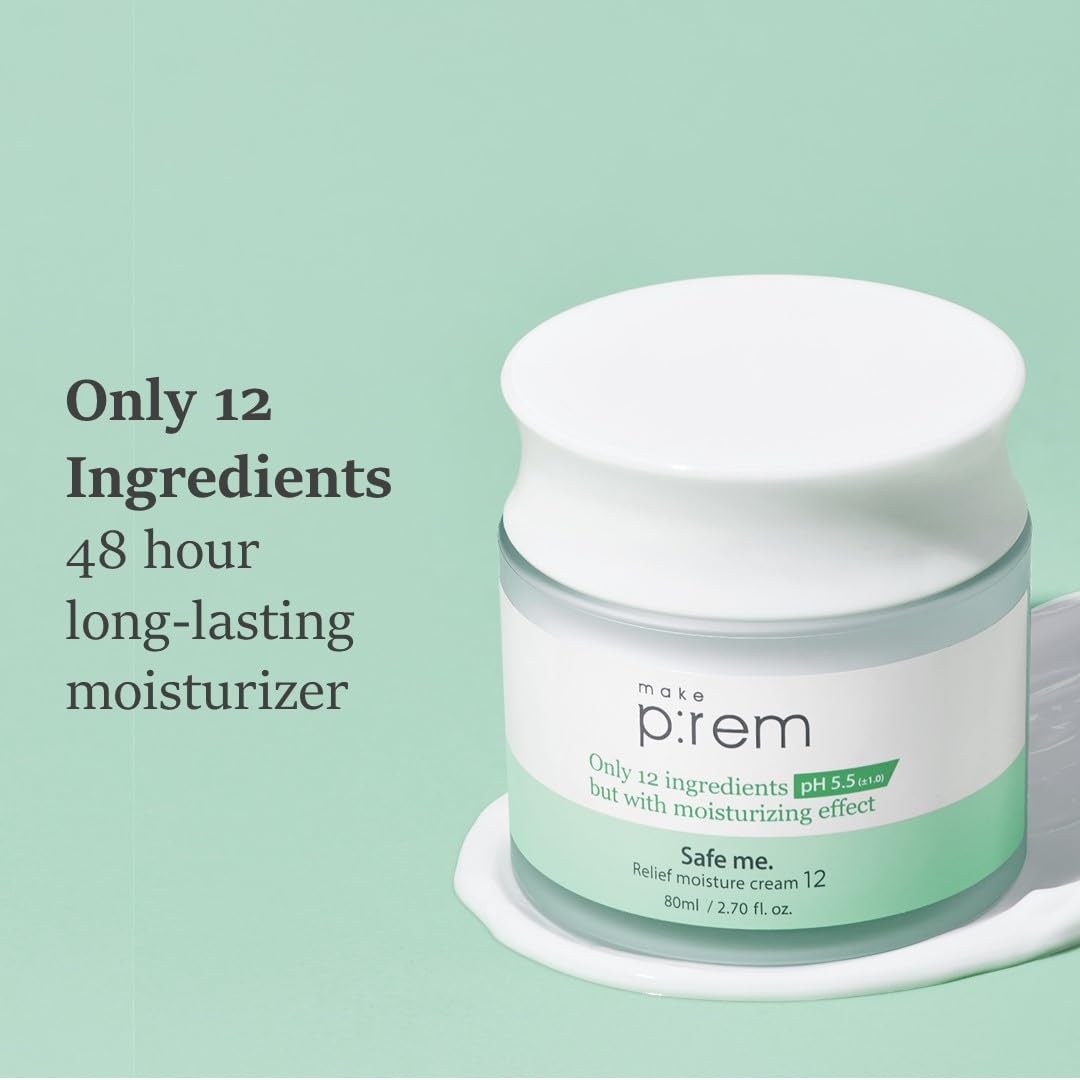 make p:rem safe Me. Relief Moisture Cream 12