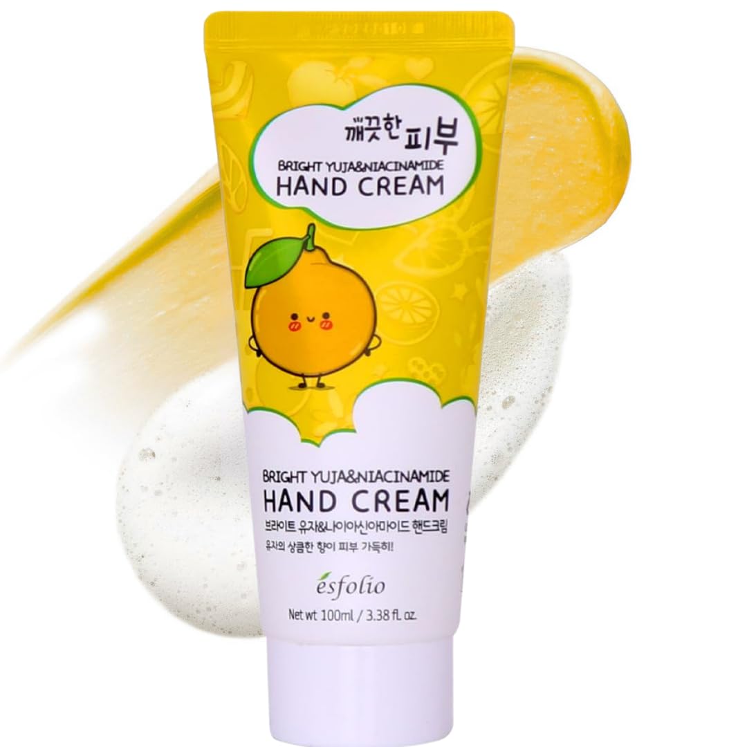 esfolio Yuja Vitamin C Hand Cream (3.38 Fl.Oz/ 100ml)