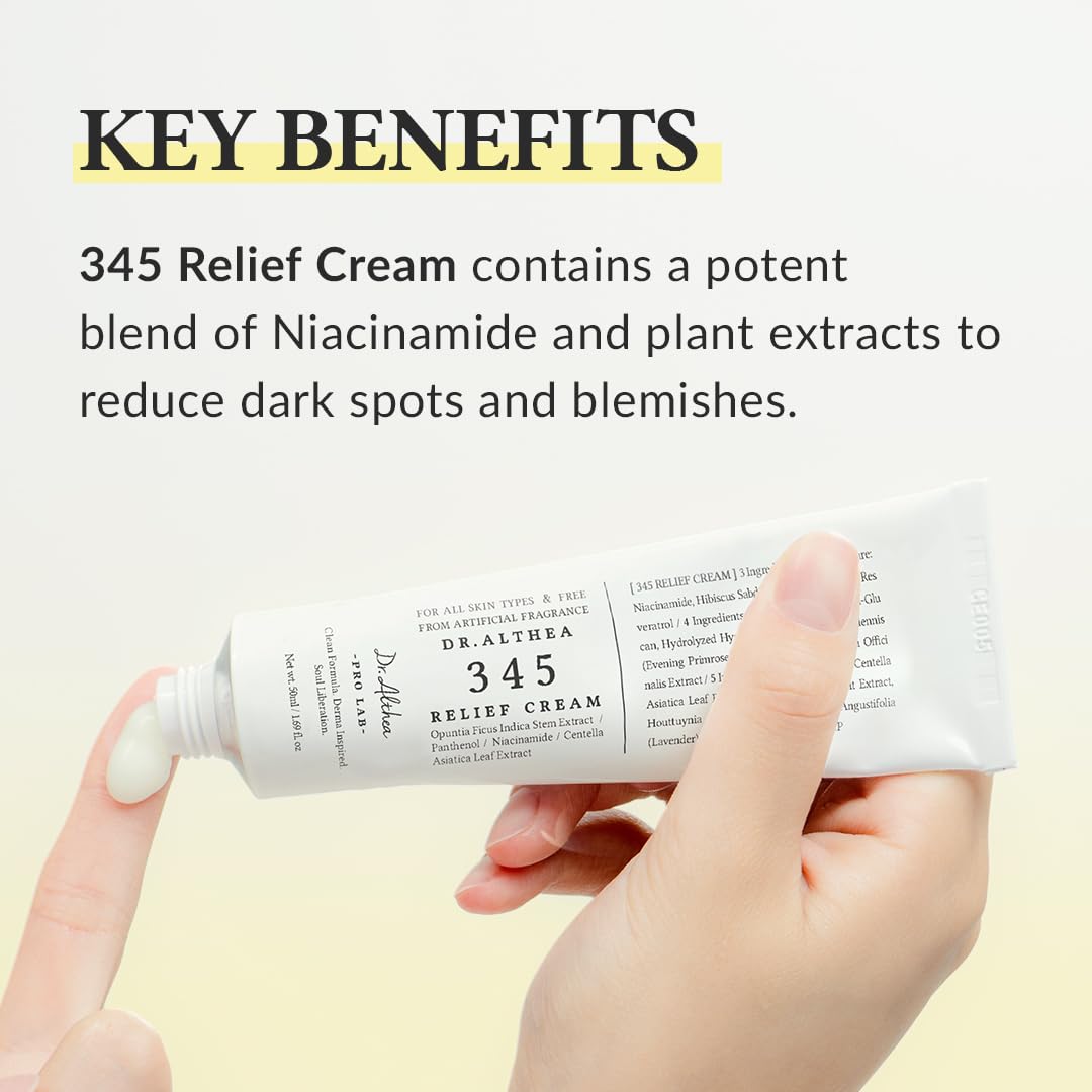 Dr.Althea 345 Relief Cream (1.69 Fl.Oz/ 50ml)