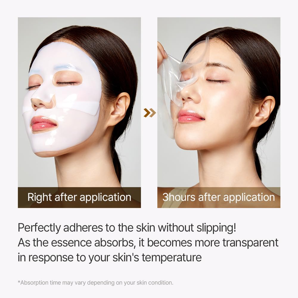 mixsoon Bean Collagen Hydrogel Mask Hydration All-In-One Firming - 35g / 1.18 fl.oz. (5ea)