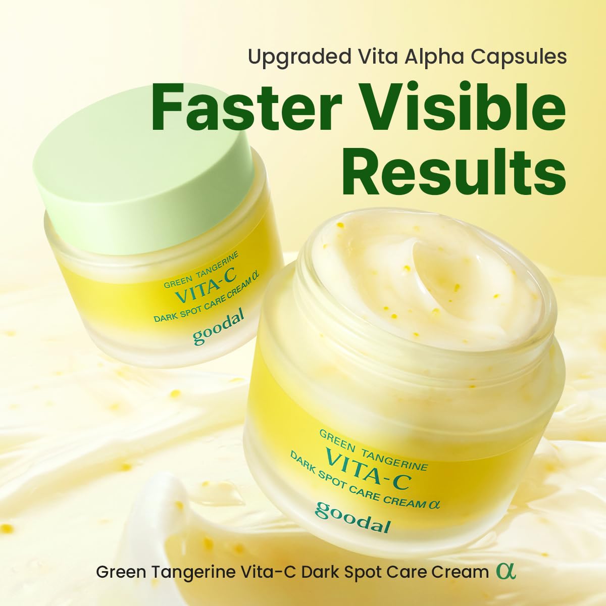 GOODAL Green Tangerine Vitamin C Cream (1.69oz / 50ml)