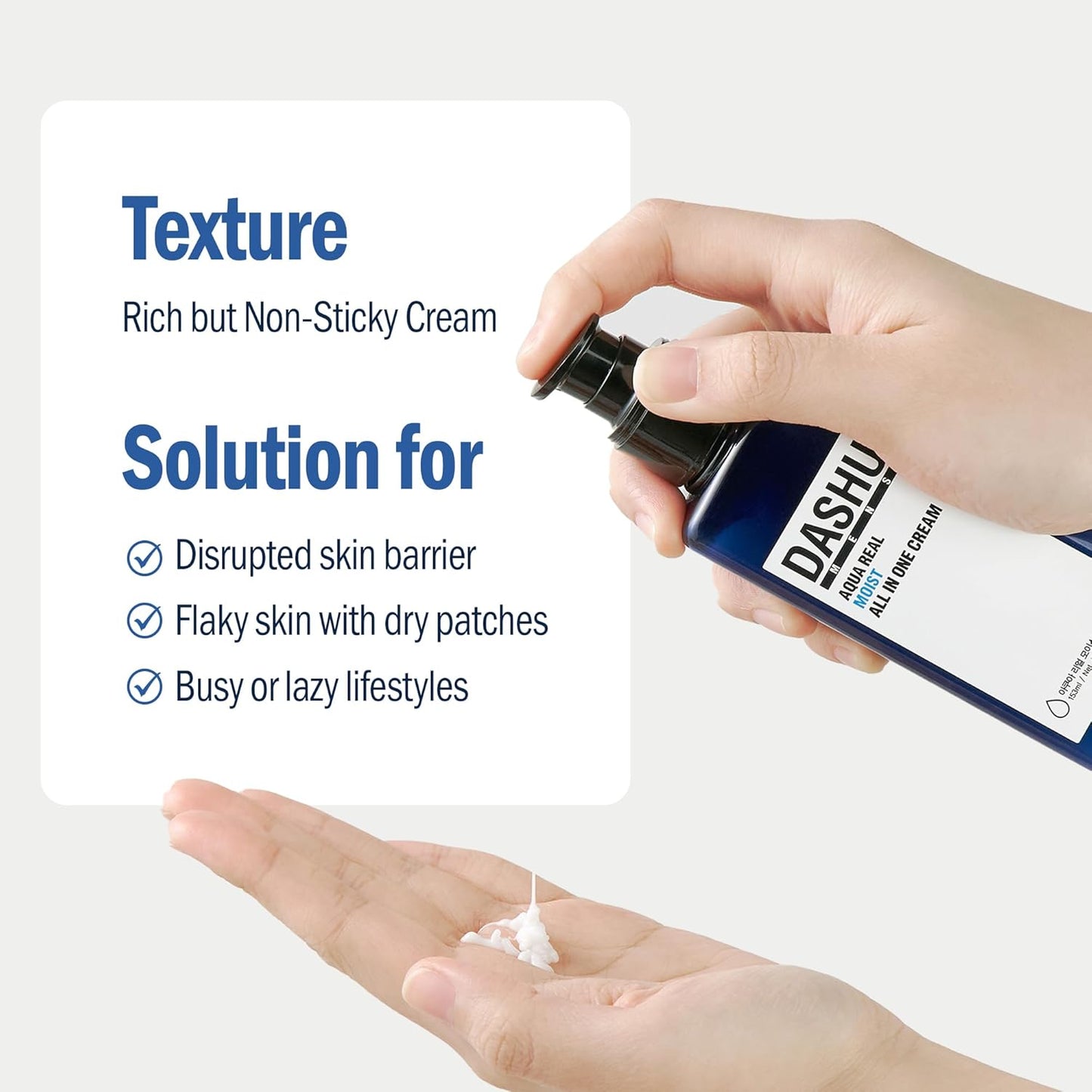 DASHU Aqua Deep Real Moist All in One Cream 5.17oz