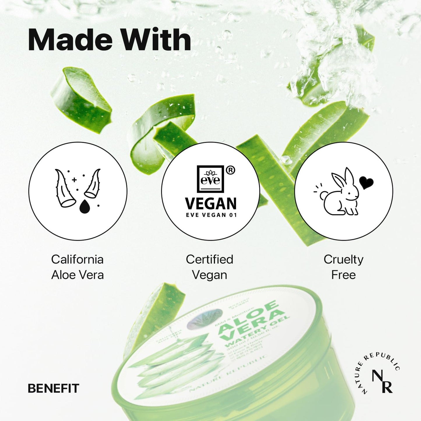 Nature Republic Mild & Moisture Aloe Vera Watery Gel (1 PCS)