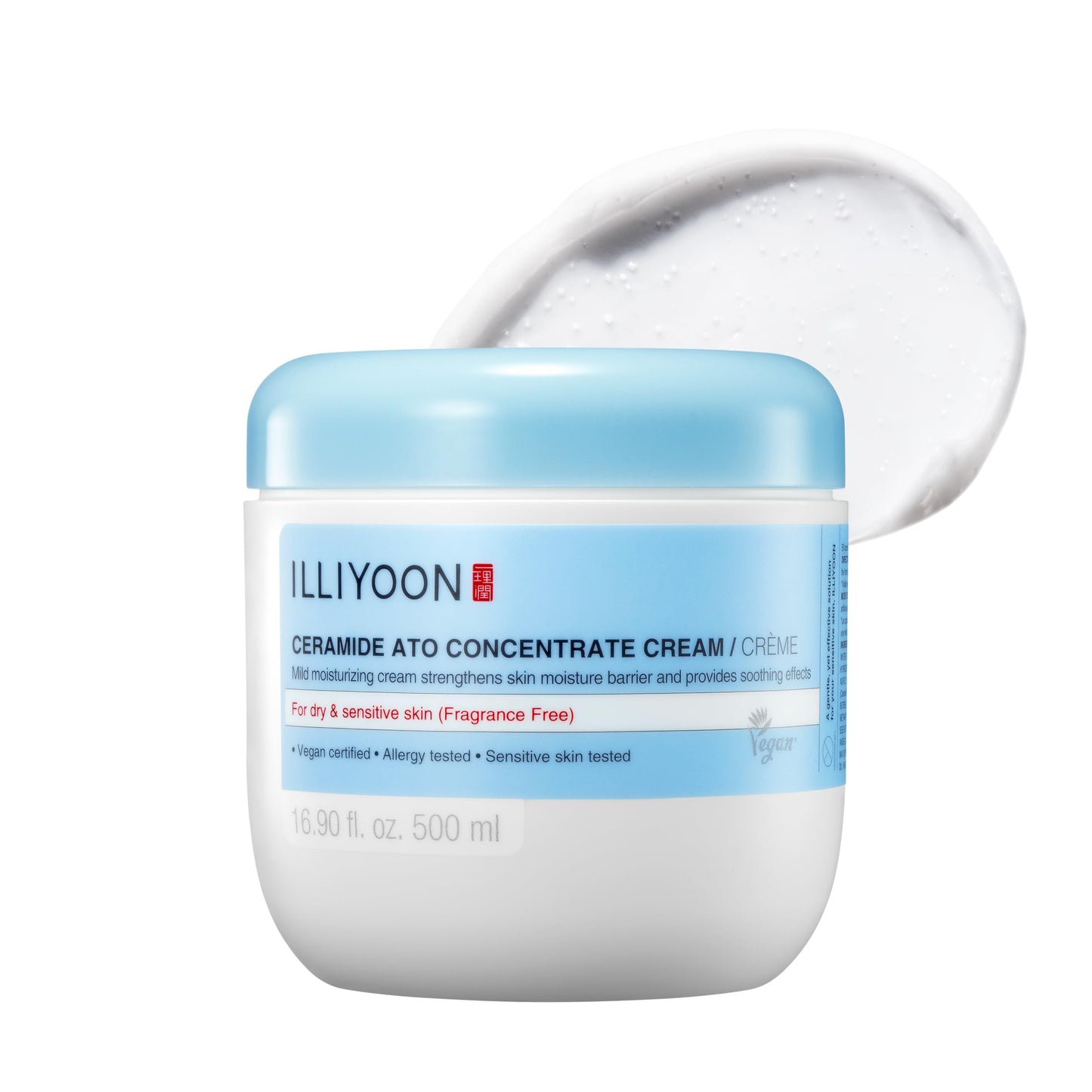 Illiyoon Ceramide Ato Concentrate Cream 500ml (16.9oz)