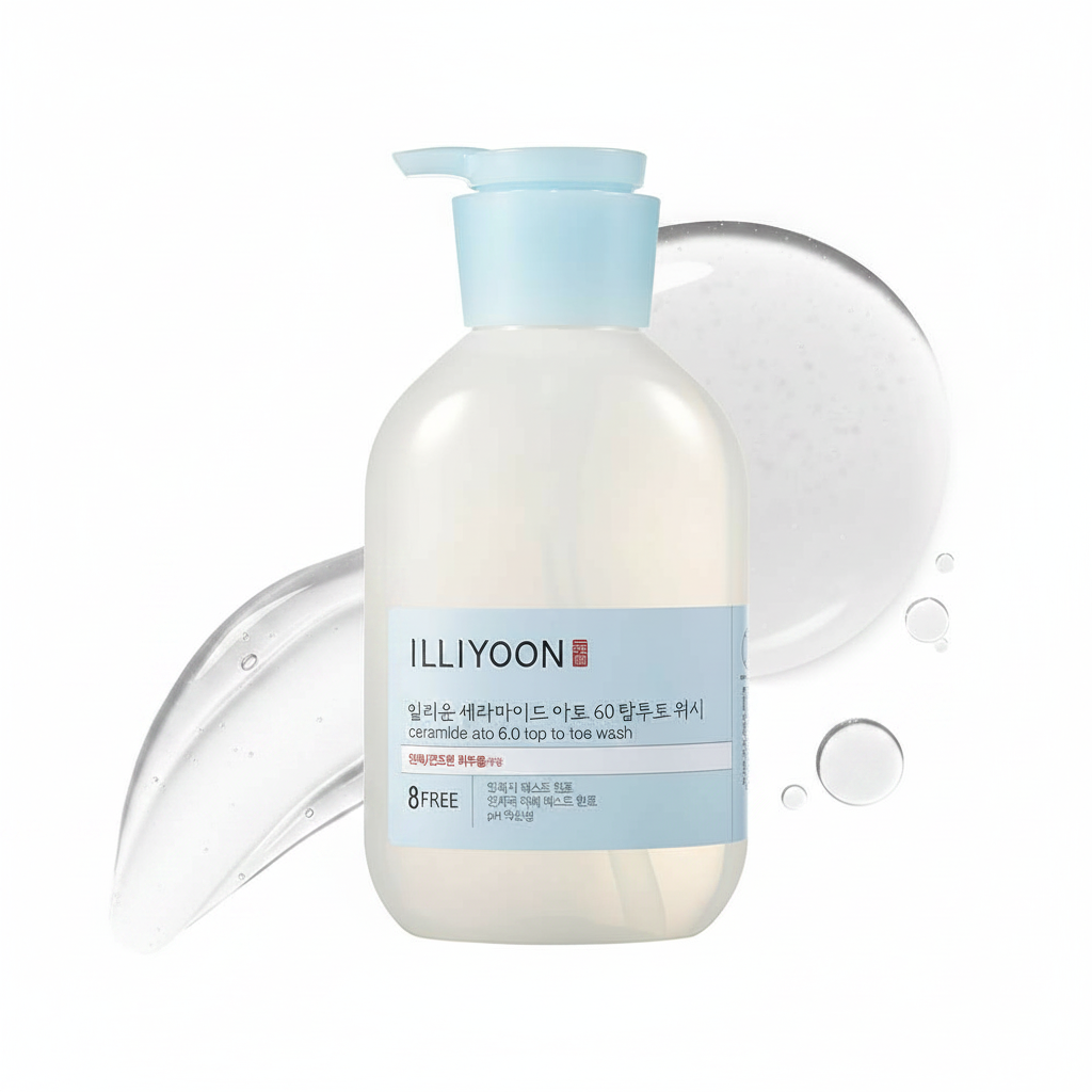 Illiyoon Ceramide Ato 6.0 Top to Toe Wash (16.9 Fl.Oz, 500ml)