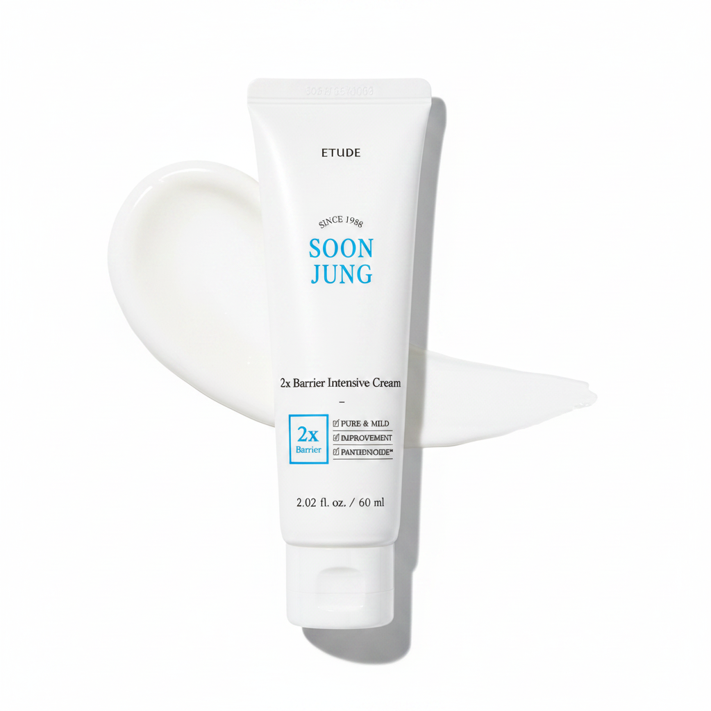 ETUDE SoonJung 2x Barrier Intensive Cream Original (2.02 Fl.Oz/ 60ml)