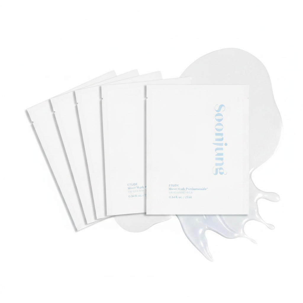 ETUDE SoonJung Sheet Mask Panthensoside (5pcs Pack)