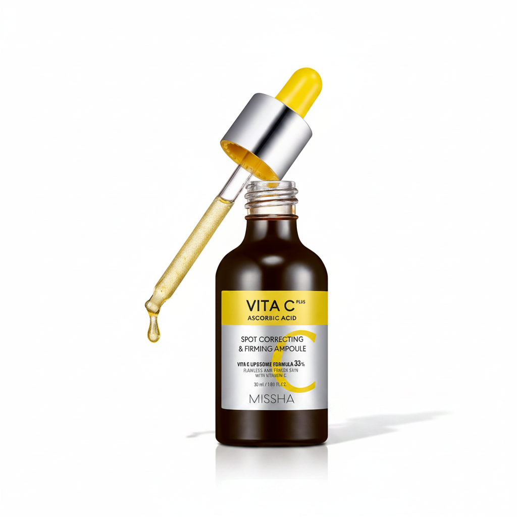 MISSHA VITA C Plus SPOT Correcting & Firming SERUM AMPOULE (1.01 Fl.Oz/ 30ml)