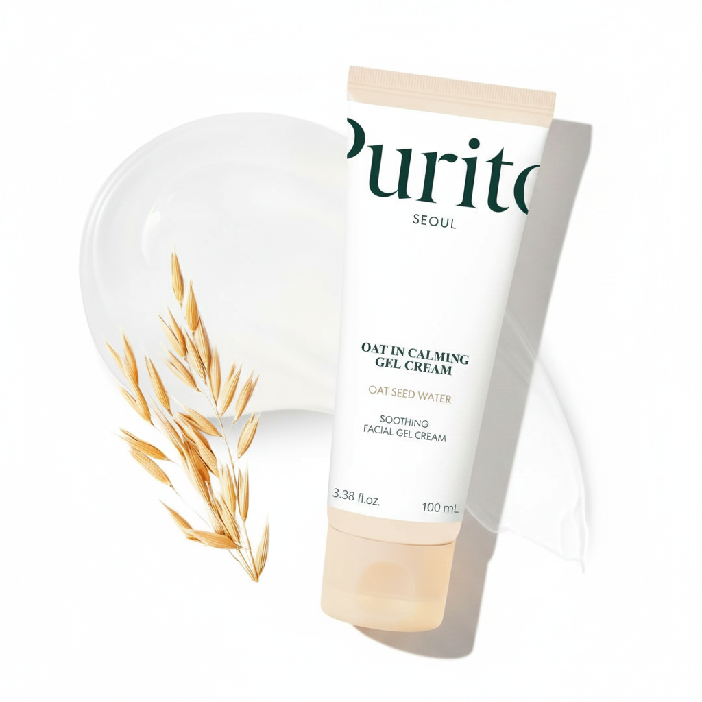 PURITO Oat In Calming Gel Cream (3.38 Fl.Oz/ 100ml)
