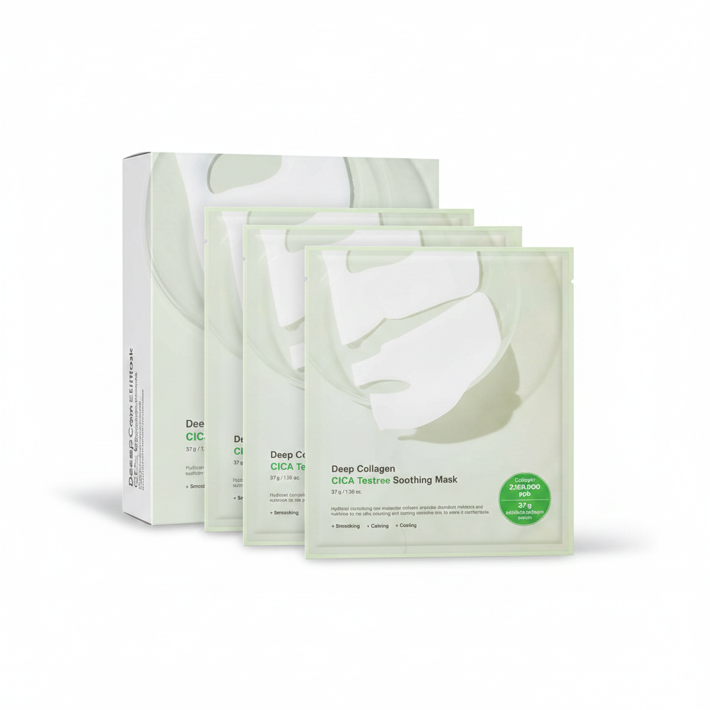 SUNGBOON EDITOR Deep Collagen CICA Tea tree Overnight Mask, 4ea