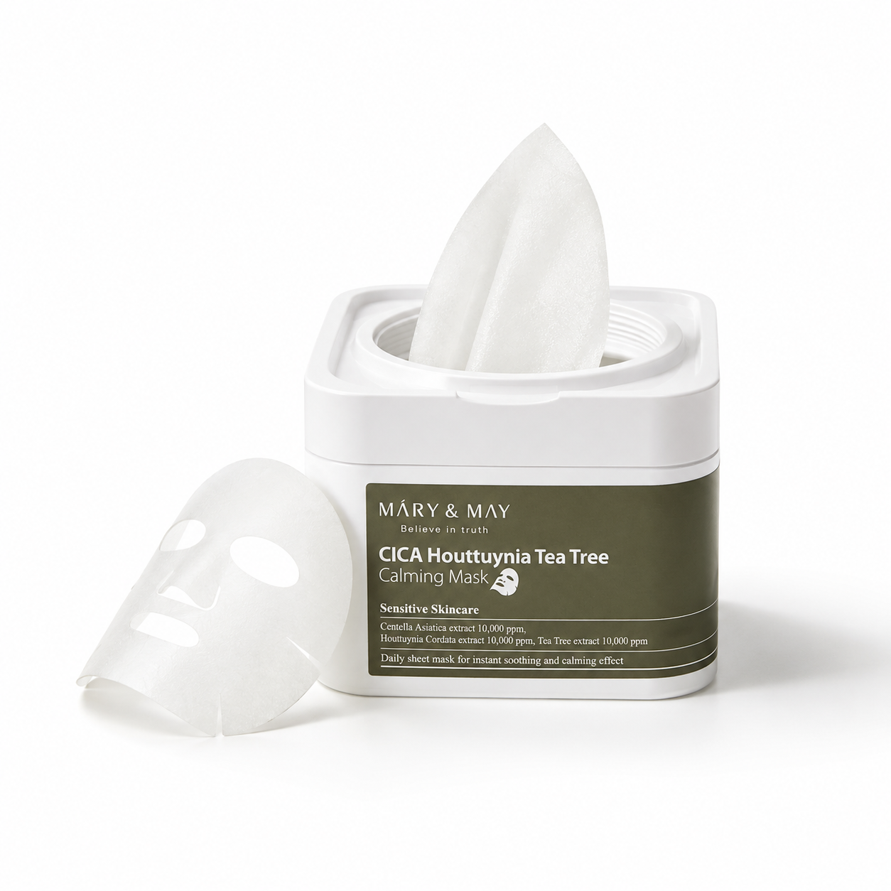 Mary&May CICA Houttuynia Tea Tree Calming Mask