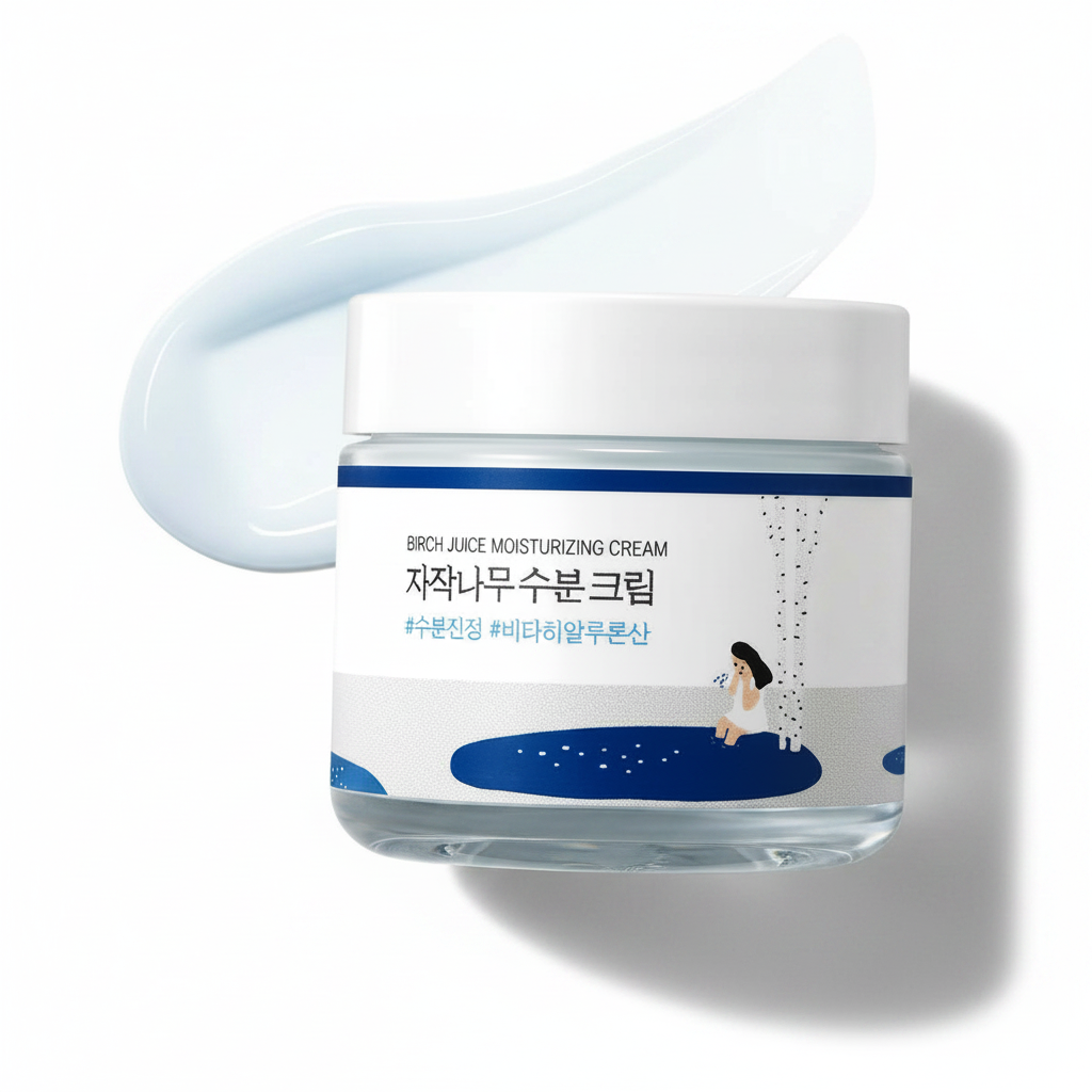 ROUND LAB Birch Juice Moisturizing Cream, 2.7 Fl Oz