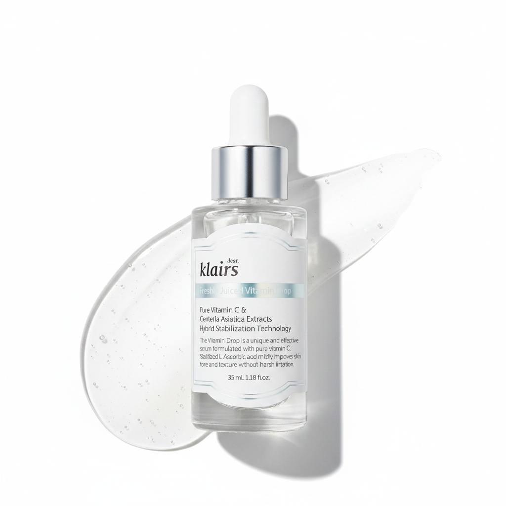 DearKlairs Freshly Juiced Vitamin Drop, 5% Hypoallergenic pure vitamin C serum, 1.18oz