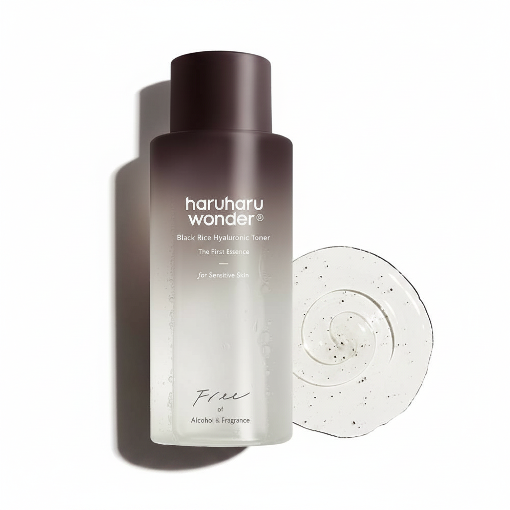 Tónico de Ácido Hialurónico de Arroz Negro haruharu Wonder, 150 ml