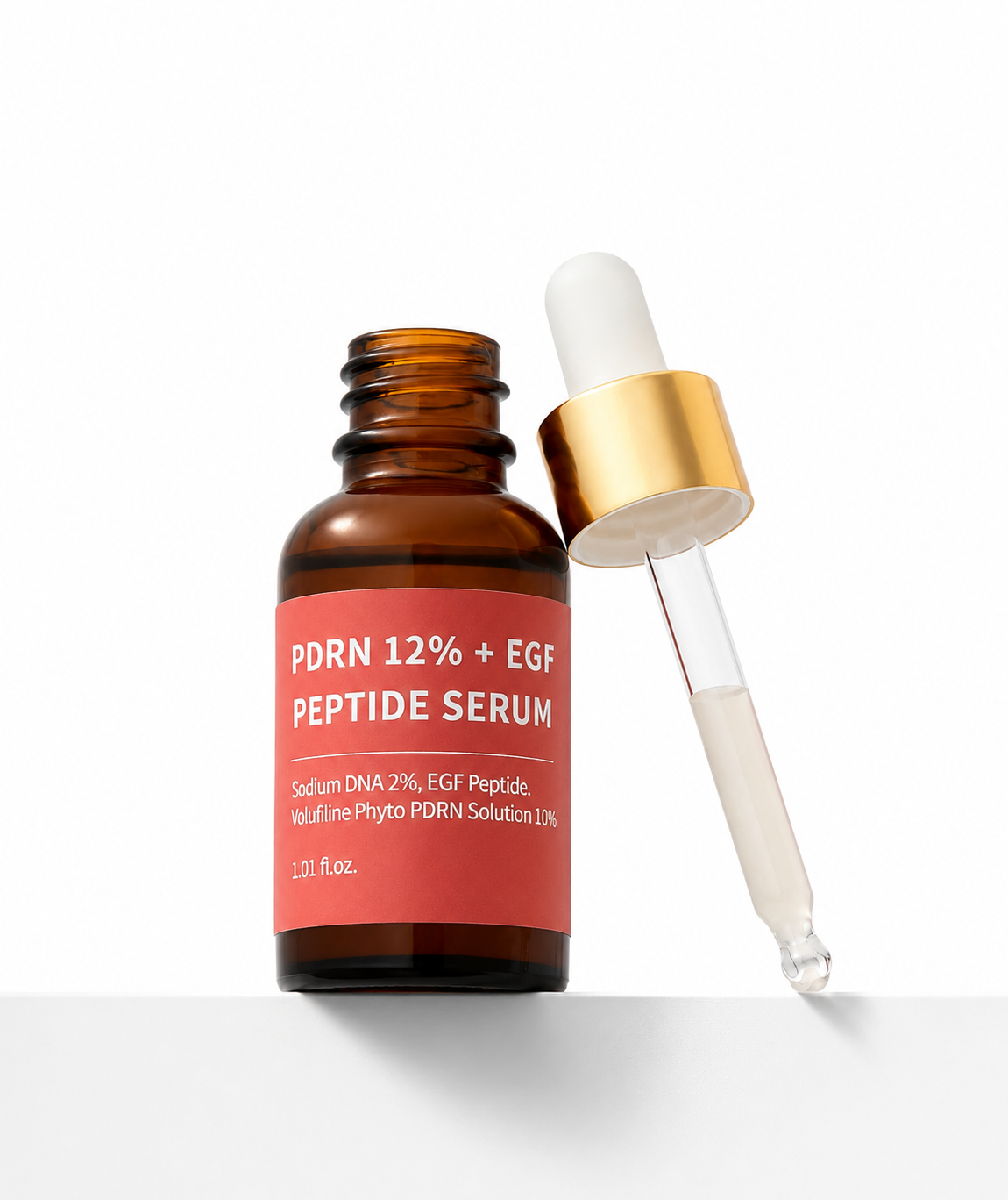 CELDYQUE Salmon DNA PDRN 120,000 ppm EGF Peptide Microneedling Serum, 1 Fl Oz