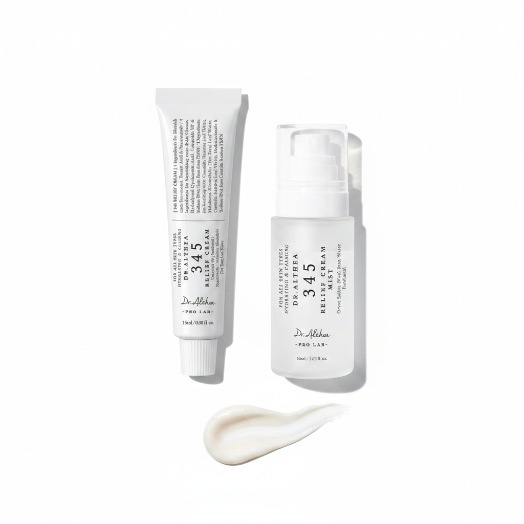 Dr.Althea 345 Travel Kit | 345 Relief Cream (15ml) & Mist (60ml)