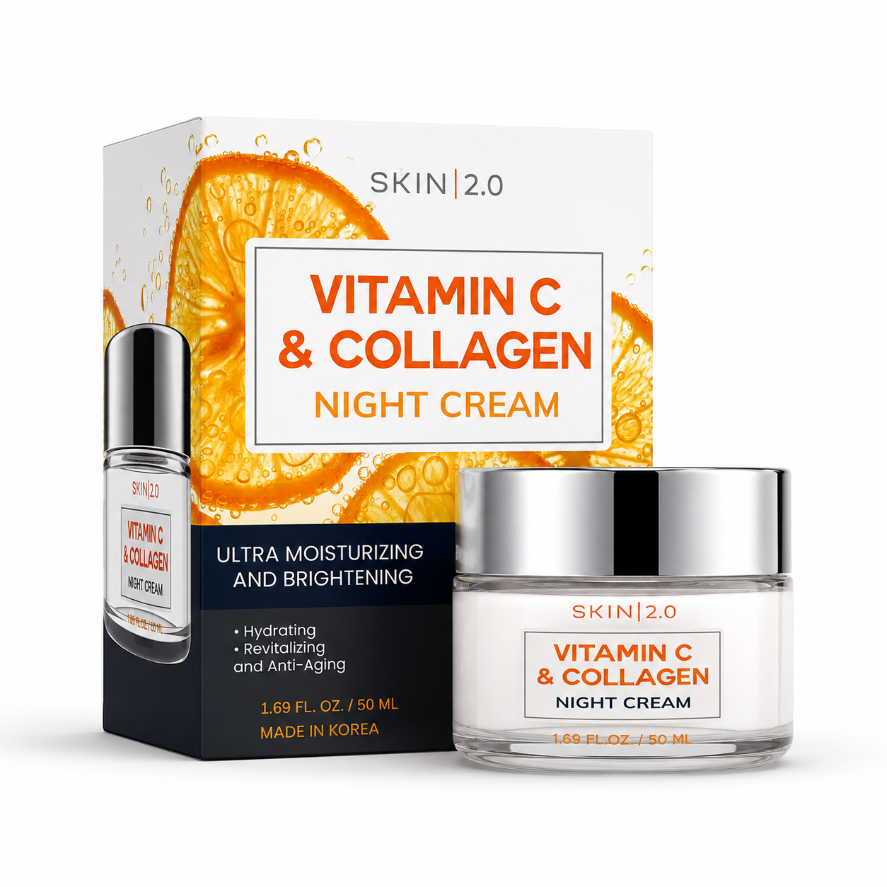Vitamin C & Collagen Face Moisturizer, 1.69 Fl Oz