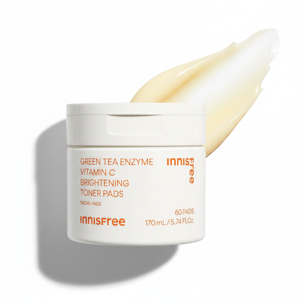 innisfree Green Tea Enzyme Vitamin C Toner Pads
