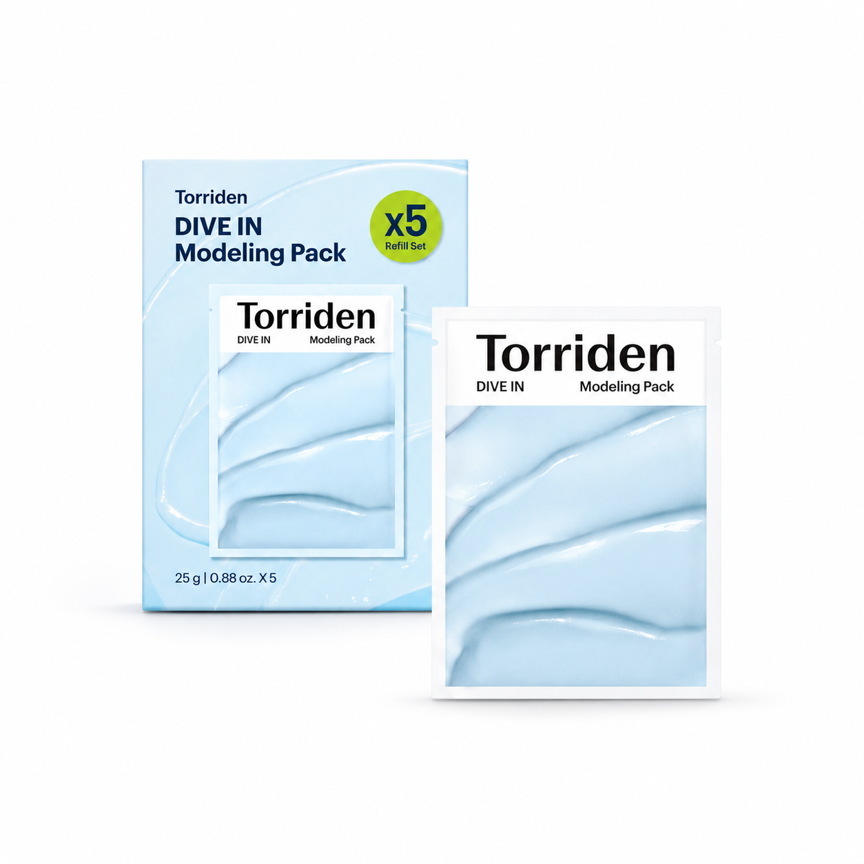 Torriden DIVE IN Modeling Mask (pack of 5)