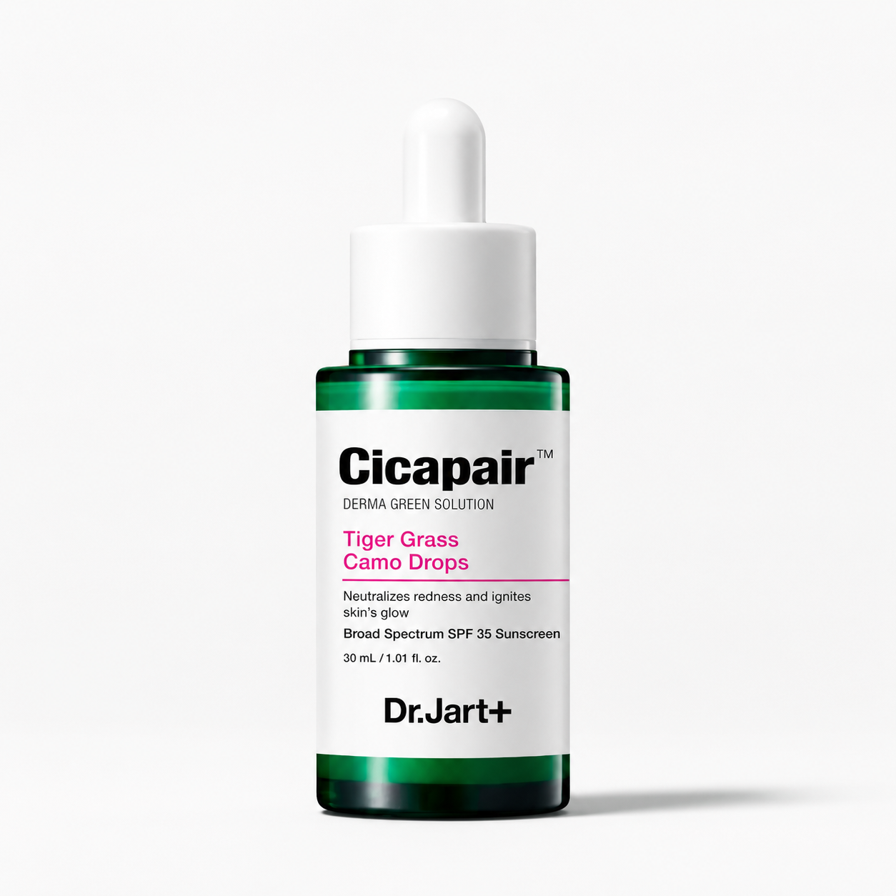 Dr.Jart+ Cicapair Tiger Grass Camo Drops Tinted Serum SPF 35 with Centella Asiatica - 1.01 Fl Oz