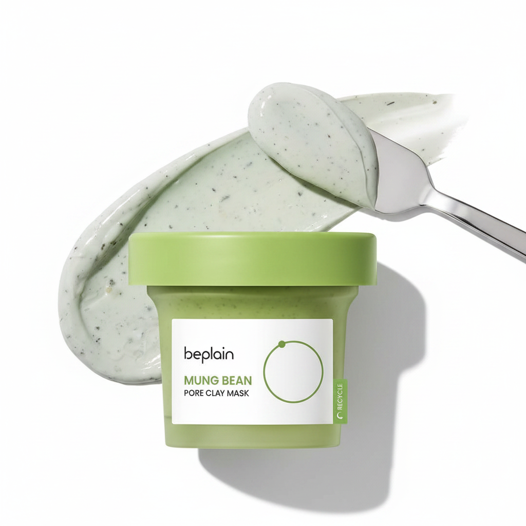 beplain Mung Bean Pore Clay mask (4.05 fl oz /120ml)