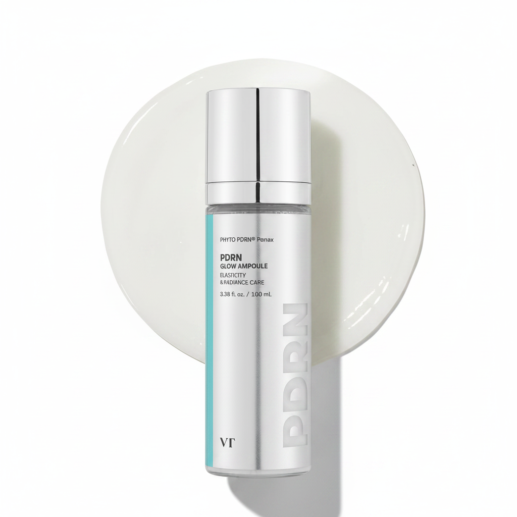 VT COSMETICS PDRN Glow Ampoule, PDRN Facial Mist (3.38 fl oz / 100 ml)