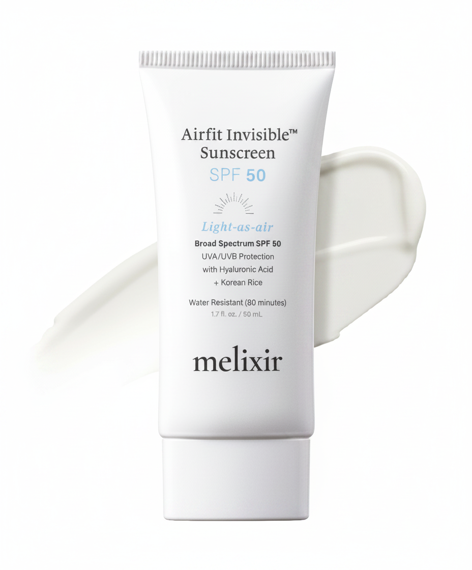 Melixir Airfit Invisible??? Sunscreen SPF 50 (1.7fl.oz./50ml)