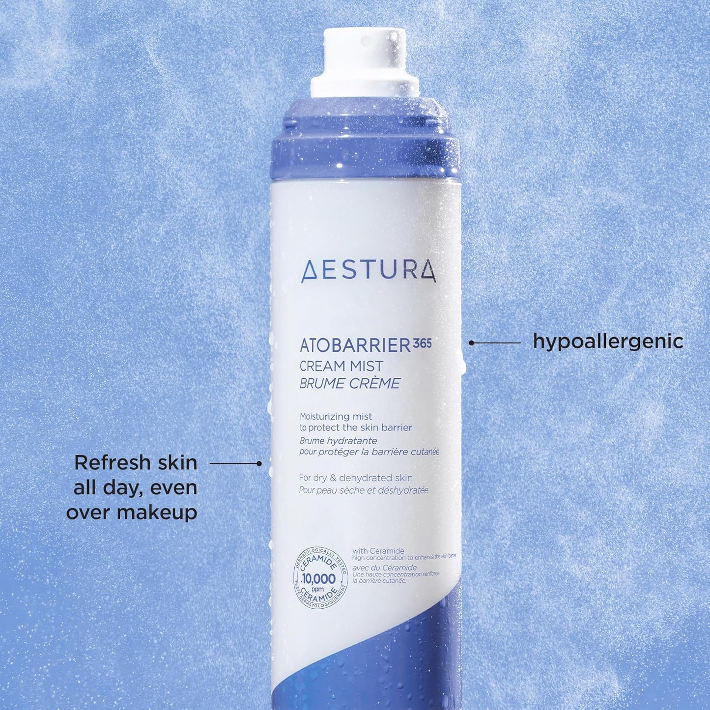 AESTURA ATOBARRIER365 CERAMIDE Cream Mist with 10,000ppm Ceramides (4.06 Fl.Oz/120ml)