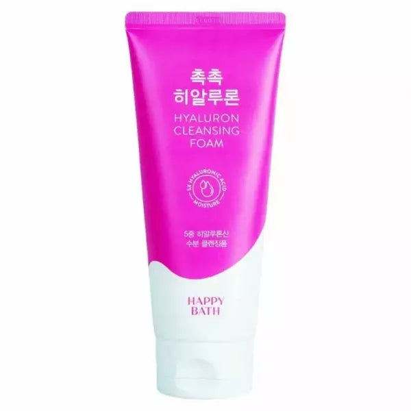 Happy Bath Hyaluron Moisturizing Cleansing Foam 200g – KPTOWN