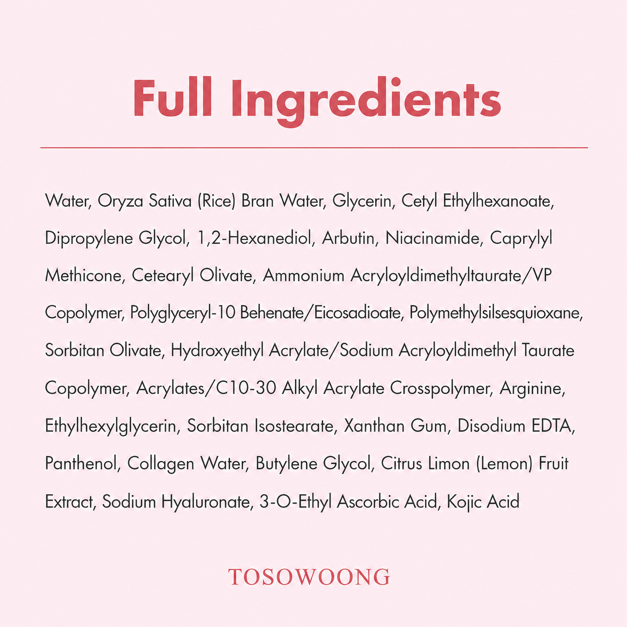 TOSOWOONG Dark Spot 35 Fade Cream, 50ml / 1.69 fl. oz.