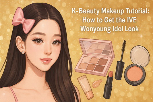 K-Beauty Makeup Tutorial 'How to Get the IVE Wonyoung Idol Look'
