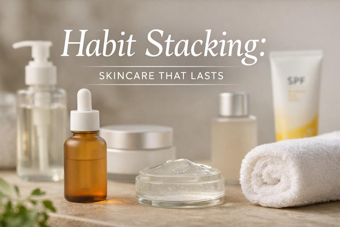 Habit Stacking: How to Build a Skincare Routine You’ll Actually Keep