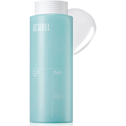 Tónico facial hidratante y exfoliante ACWELL Real Aqua Balancing LHA 