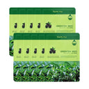 Farmstay Visible Difference Mask Sheet Green Tea Seed 10 Sheets