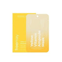 Freemay Yellow Vitamin Skin Radiance Ampoule Vegan Mask
