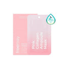 freemay Pink Collagen Ampoule Vegan Mask 1 Sheet