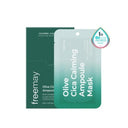 freemay Olive Cica Moisture Barrier Calming Ampoule Vegan Mask 1 Sheet