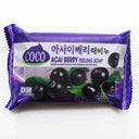 Seongwon Acai Berry Exfoliating Soap Seongwon Soap Seongwon Exfoliating Soap Facial Soap Beauty Soap Facial Cleanser