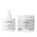 LAGOM Cellus Aqualene Serum + Deep Moisture Cream Set (50ml + 60ml)