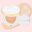 THE FACE SHOP Gold Collagen Spot Ampoule Cushion No. 201 Apricot Beige