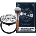 too cool for school Artclass By Rodin Finish Setting Pact 4g + Portable Contour Brush Set
