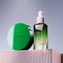 Evercell Moisture Glow Makeup Set (Perfect Cushion Main Set + Ampoule) SPF50+ PA+++ Anti-Aging Glow Skin Cover Cushion