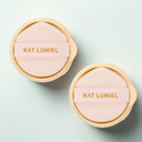 Kat Lumiel Wearless Skin Fit Cushion Foundation Refill No. 21 Brandy Cream x2