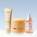 it:fu Smooth Skin Texture 3-Piece Set (Coix Seed Cream + Coix Seed Ampoule + Toner Pad)
