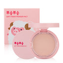 Mefactory Oil Control Tone Up Fluffy Pink Powder Pact 9g