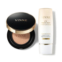 VINNE Radiance Base Set (Essence Radiance Cushion + UV Perfection Waterful Sun Cream) SPF50+ PA++++