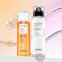 COSRX Elasticity & Glow Care Set (The 6 Peptide Skin Booster 150ml + The 5 PDRN Serum 100ml)