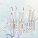 tooq Waterproof Slim Eyeliner 2-Piece Set (Dohwa Salmon + Rosy Mute)